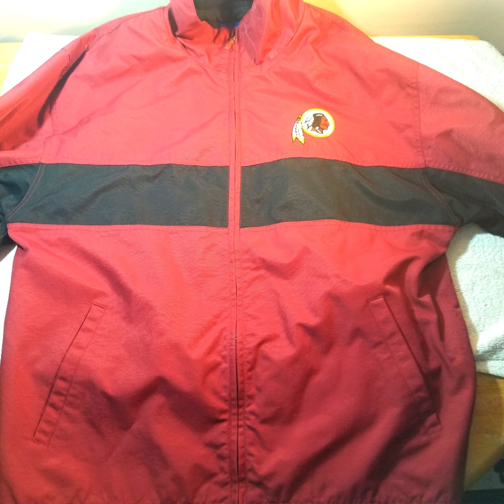 Men LRG Reebok Washington Redskins NFL Jacket/Coat